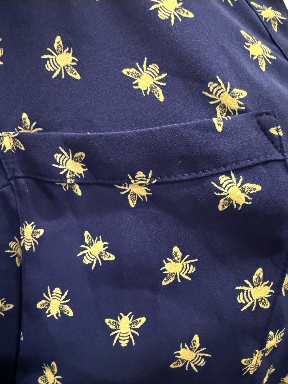 Express Portofino “Bee” Button Down Shirt - Picture 4 of 6